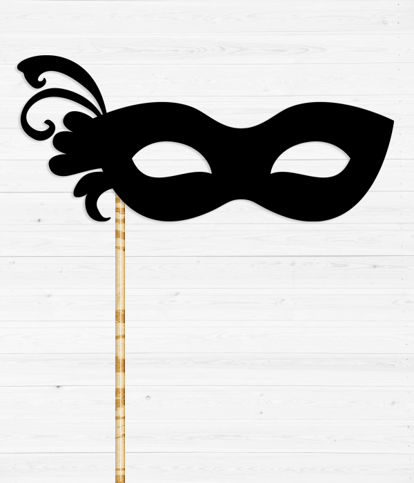 Аксессуар для фотосессии "Маскарадная маска"