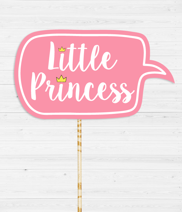 Табличка для фотосессии "Little Princess"