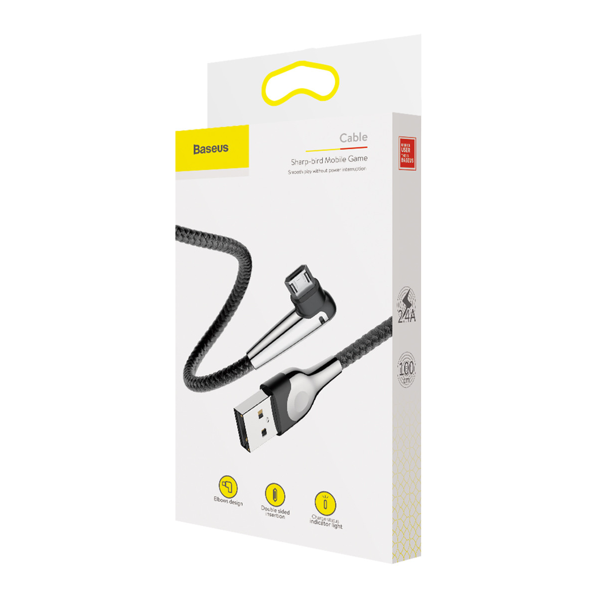 Игровой кабель Baseus Micro-USB 2.4A 1 метр
