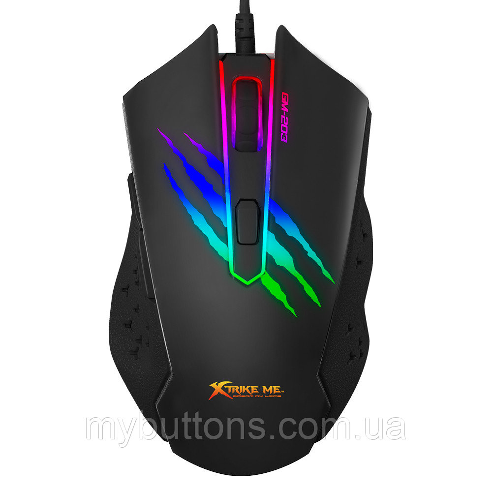 Игровая мышь XTRIKE ME Gaming Backlight GM-203