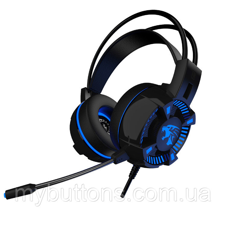 Игровые наушники PC V2949 USB 7.1 Colorfull Light Цвет Чёрный с LED подсветкой