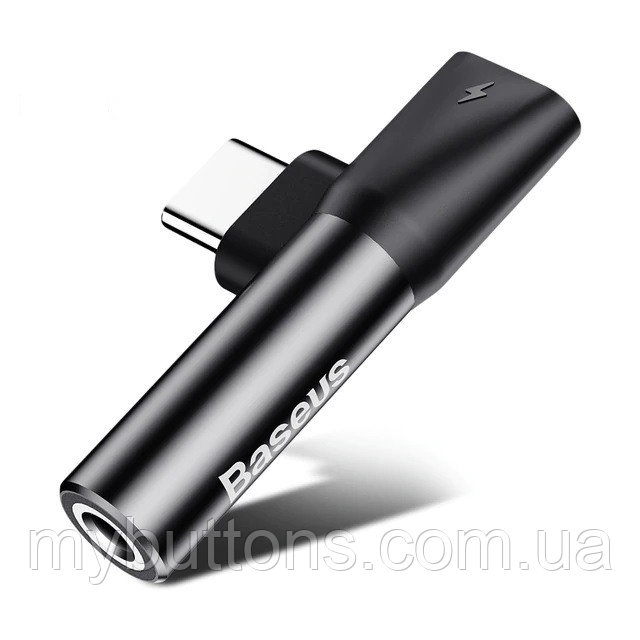 Переходник BASEUS Type-C (input) to 3.5mm+Type-C L41