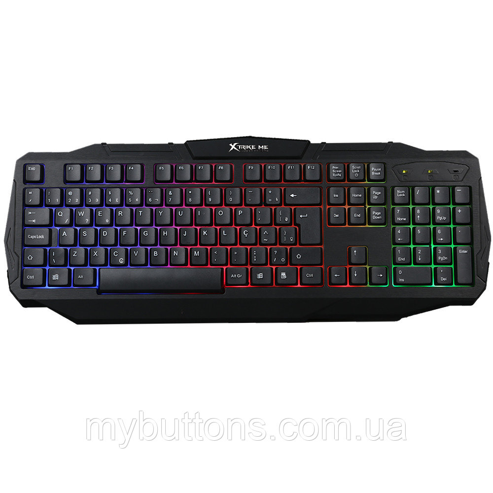 Игровая клавиатура XTRIKE ME Gaming KB-302(ENG раскладка)