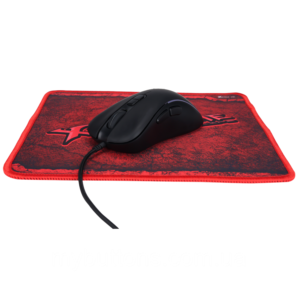 Игровой набор мышь + коврик Gaming Combo 2-in1 XTRIKE ME GMP-290