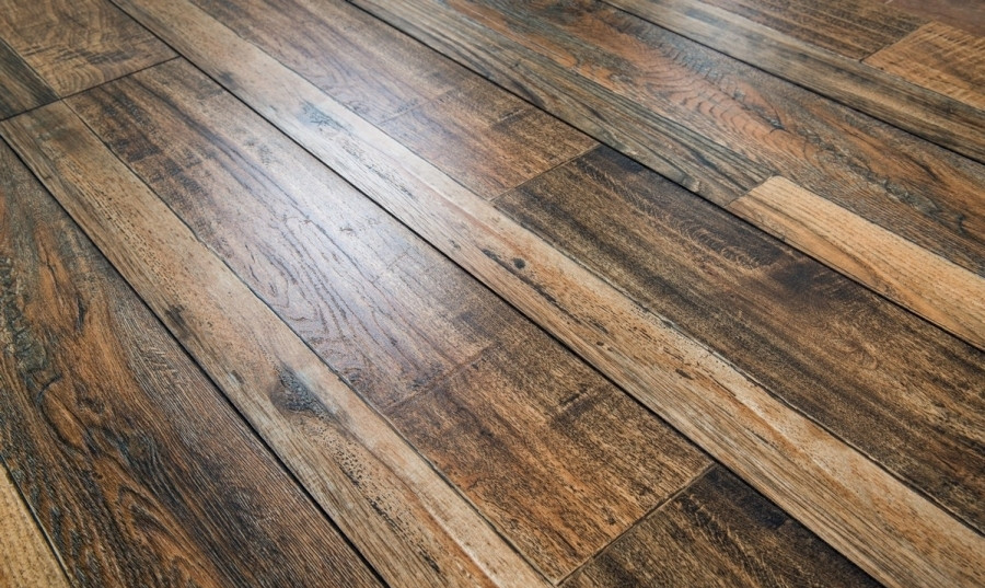 Ламинат Grun Holz Vintage Дуб графит палубный (94001)