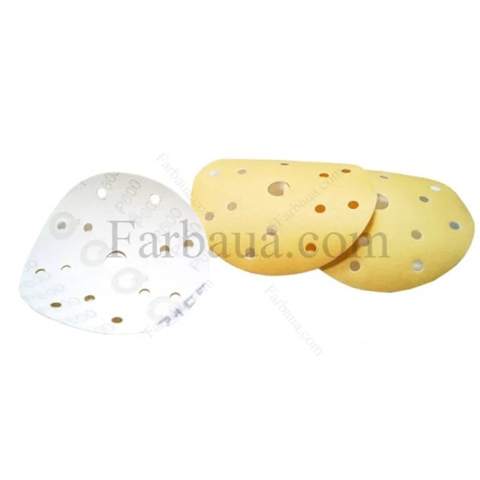 Шлифовальные круги Q-Refinish Premium Gold (150 мм, 15 отверстий)