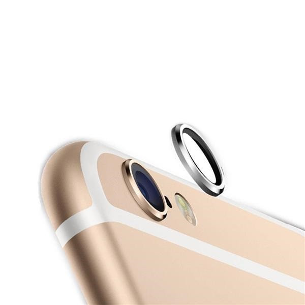 Камера для Apple iPhone 6, iPhone 6S glass for camera Silver