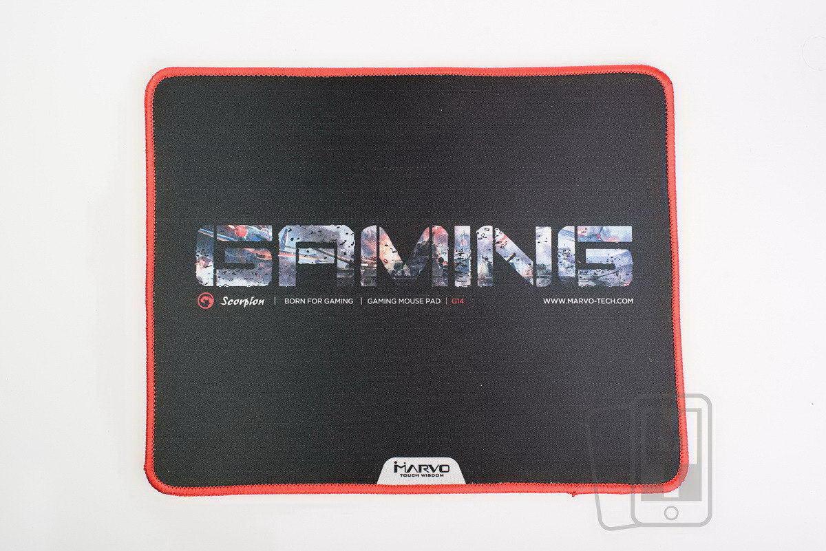 Коврик для мышки игровой Marvo G14 прорезиненый (270x215x3mm)