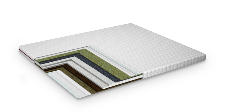 Тонкий матрас-топпер Purple Bionica OrthoMed Active 60x120см