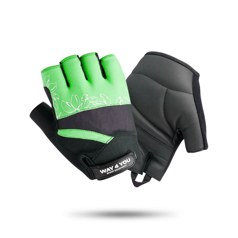 Перчатки для фитнеса Женские Way4you Green w-1734