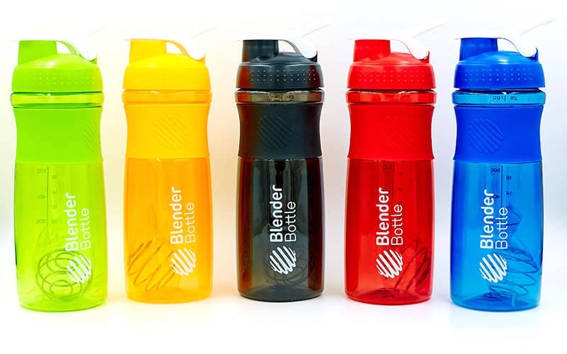 Шейкер с венчиком для спортивного питания BLENDER BOTTLE FI-601