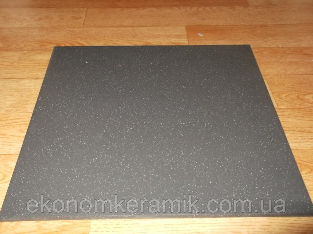 Плитка 300х300мм матовая грес Pimento 0100 Плитка для пола, Для фасада Керамогранит черный напольный моноколор