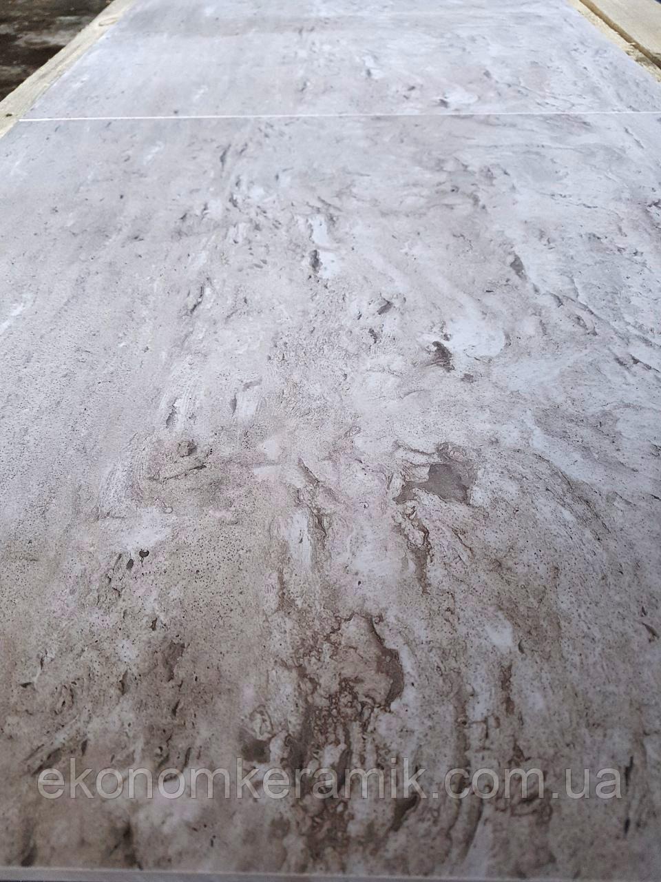 Нескользкая плитка для пола Travertine 600х600мм Керамогранит напольный