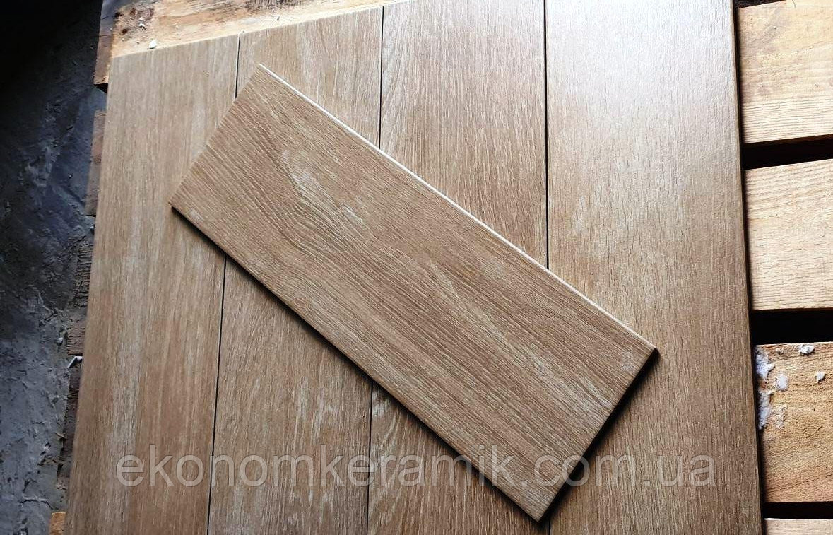 Плитка под дерево Wood M 200х600мм. Нескользкий керамогранит для пола