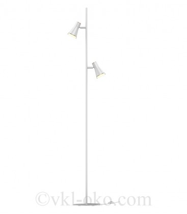 Спотовый светильник MAXUS MSL-02F 2x4W 4100K белый