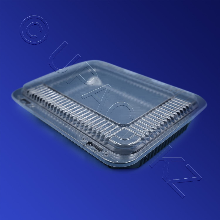 Контейнер для суши 1-секц PS/PET 22,4х19,3х5,3см с крышкой 350 шт/кор