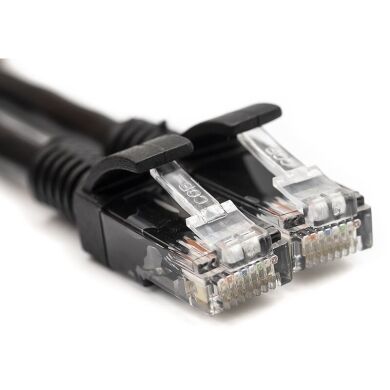 Патч-корд PowerPlant Cat5E UTP 2м Black