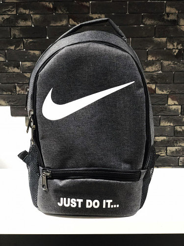 Nike just do it graphite Black (Мужской рюкзак)