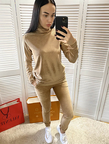 Женский спортивный костюм velvet beg