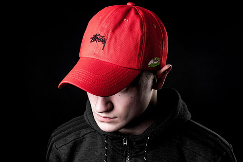 Мужская кепка бейсболка,Stussy - Red