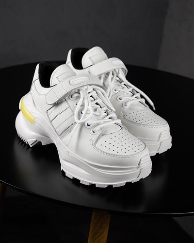 Кроссовки MS Sneakers Full White 1000-1