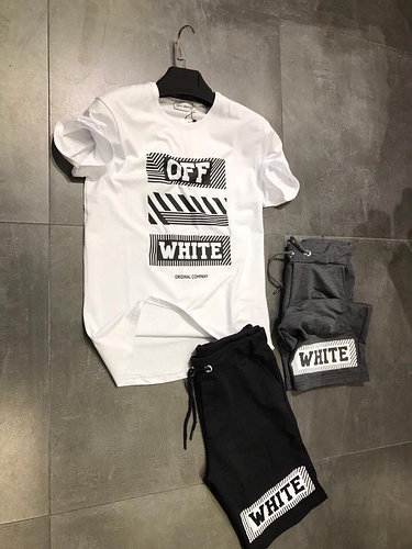 Летний комплект Off White (white/black)