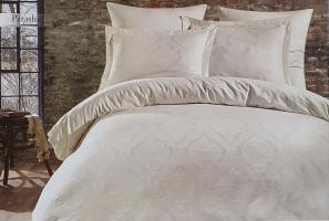 Постельное белье Dantela сатин-жакард 200x220 Parashi Krem