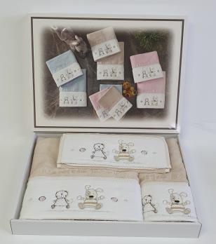 Полотенца детские Maison D'or 3шт Lamite Beige