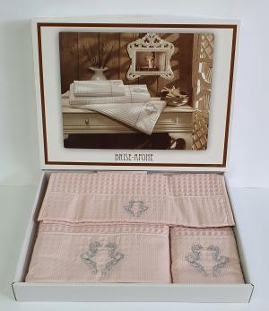 Набор полотенец Maison D'or 3 шт Brise Apone Rose Color