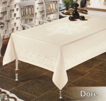 Скатертина тефлон Maison Royale 160*350 Dore Cream