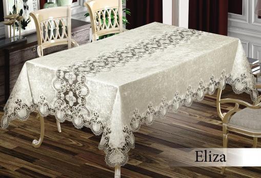 Скатерть Велюр Maison Royale 160x220 Eliza Cream