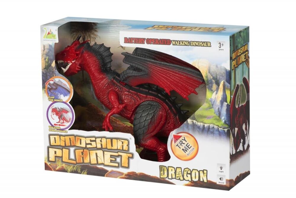 Динозавр Same Toy Dinosaur Planet Дракон (світло, звук) червоний без п/к RS6169AUt
