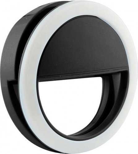 Селфі-кільце Protech Selfie Ring Light Black + батарейки в комплекті
