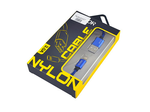 Кабель Aspor A175 Nylon Cable Apple Lightning 0.3 м