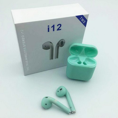 Беспроводные AirPods наушники Mavens I12 TWS (Бирюзовый)