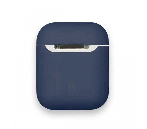 Чехол для AirPods silicone case Slim Midnight blue
