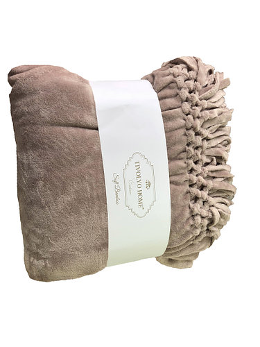 Плед Tivolyo Home Nappo soft (bej)