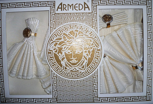Скатерть Armeda 160-350 см ванильная