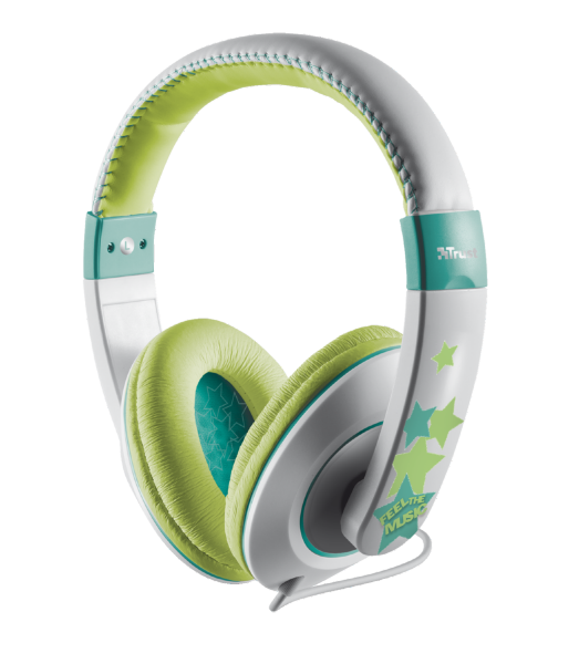 Детские наушники Trust Sonin kids headphone - grey