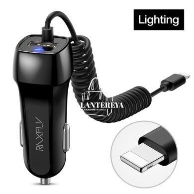 Автомобильное зарядное устройство RAXFLY RAX129755 Lightning