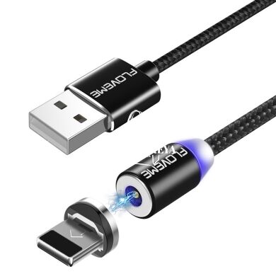 Магнитный кабель для зарядки FLOVEME LED Magnetic FL93674 Lightning black