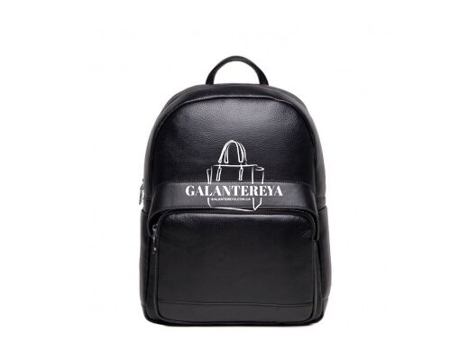 Мужской кожаный рюкзак Tiding Bag NB52-0903A черный