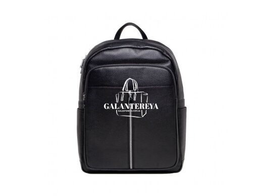 Мужской кожаный рюкзак Tiding Bag NB52-0905A черный