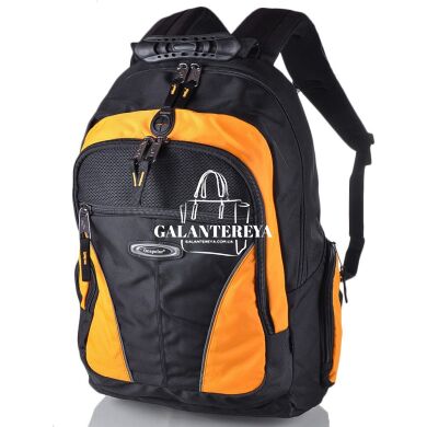 Мужской рюкзак с отделением для ноутбука ONEPOLAR W1077-yellow (15,4")