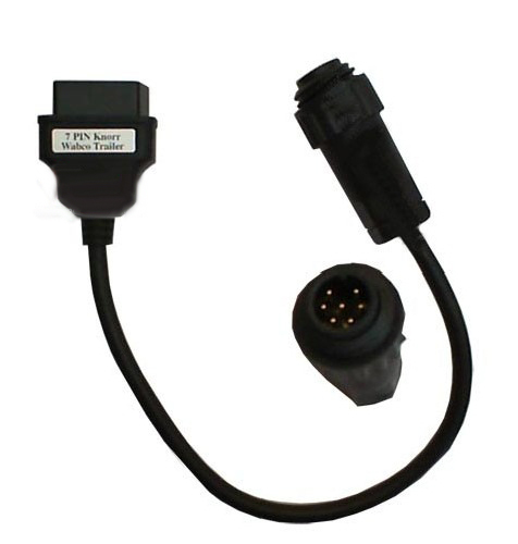 Переходник OBD Knorr, Wabco Trailer 7 pin. Кабель для диагностики грузовых авто адаптером Автоком (китайский)