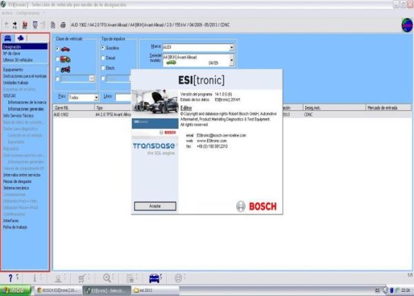 HDD 500 Гб с программой Bosch ESItronic Full