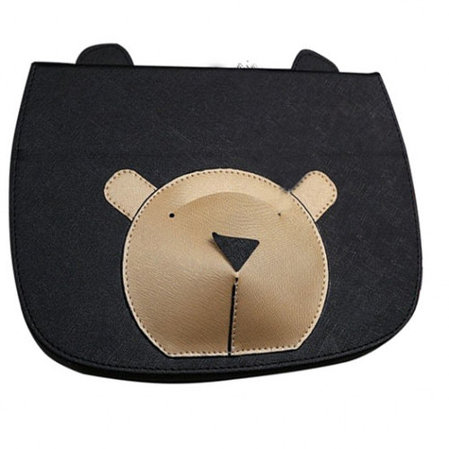 Кожаный чехол-книжка TTX Bear Face с подставкой для Apple iPad 9,7" (2017)