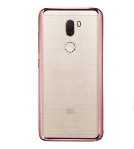 Прозрачный силиконовый чехол для Xiaomi Mi 5s Plus с глянцевой окантовкой