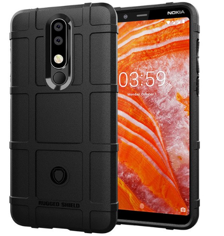 TPU чехол Rugged Shield для Nokia 8.1 (Nokia X7)