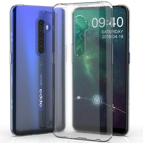 TPU чехол Epic Transparent 1,0mm для Oppo Reno 2z